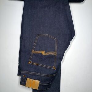 Nudie’s Men Organic Dark Blue Jeans